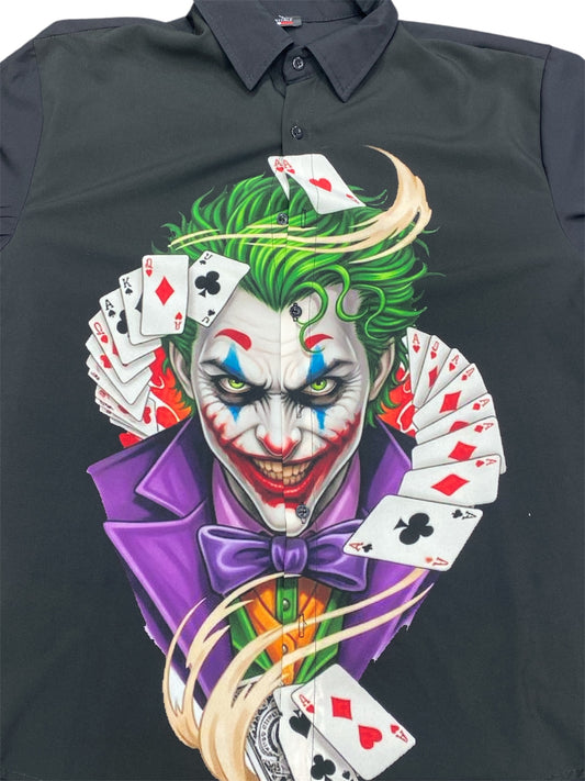 CAMICIA JOKER MANICA LUNGA NERO