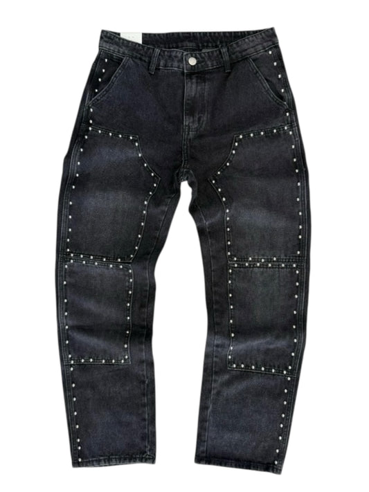 JEANS UOMO BORCHIATO